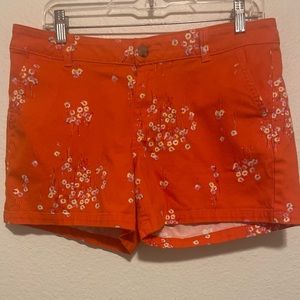 ANA Twill Floral Shorts SZ 10
